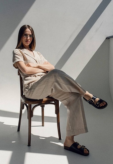 Linen pants 252-05-003, фото 2 