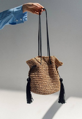 Dark-beige Boho bag 252-21-402, фото 1 