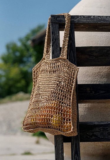 Dark-beige shopper-bag 252-21-503, фото 1 