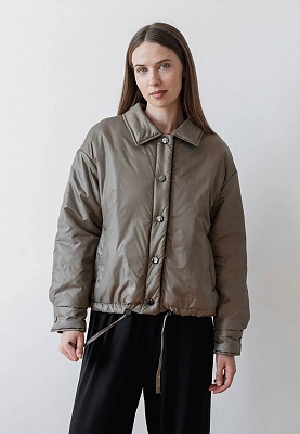 Drawstringed shirt-jacket 253-02-007-2, фото 1 