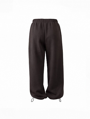 Chocolate fleece knit pants 254-05-008-3, фото 2 