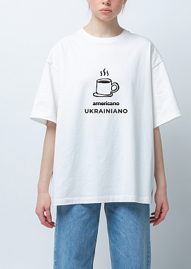 Milky T-shirt with print 251-08-033-9, фото 1