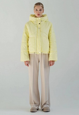 Lemon hooded short jacket 244-02-001-3, фото 1