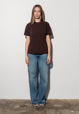 T-Shirt in chocolate color 251-08-034, фото 2 