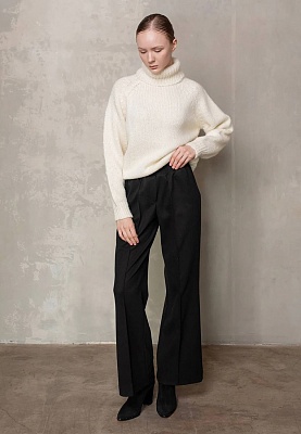 Insulated black pants 244-05-008-1, фото 1