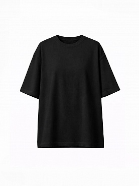 Black bulk T-shirt 252-08-018-6, фото 1