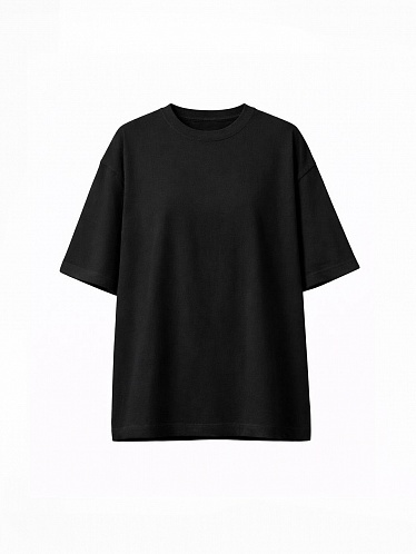 Black bulk T-shirt 252-08-018-6, фото 1 