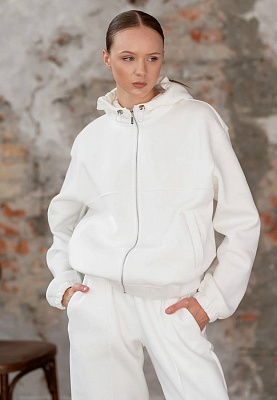 Milky fleece insulated hoodie 244-08-003-1, фото 1