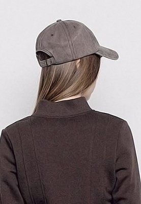 Brown soft baseball-cap 251-24-309, фото 2 