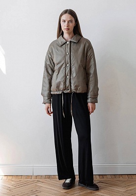 Drawstringed shirt-jacket 253-02-007-2, фото 2 