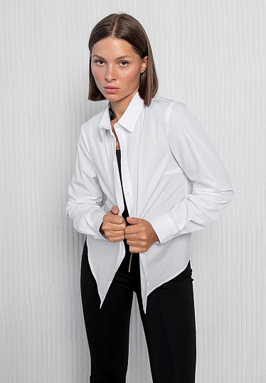 Week women's cotton close-fit shirt 243-08-004, фото 1 