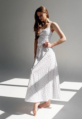 Dress in hearts print 252-06-016, фото 2 