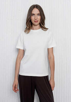 White basic T-Shirt 253-08-006, фото 1 