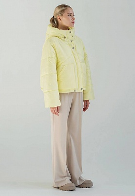 Lemon hooded short jacket 244-02-001-3, фото 2