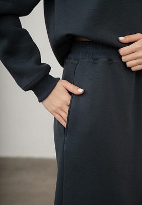 Week women's graphite knt midi skirt 234-04-001-2, фото 2 