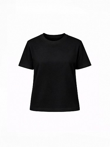 Black basic T-Shirt 253-08-006-1, фото 1 