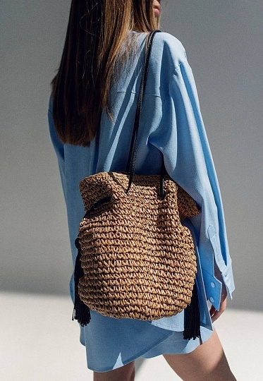 Dark-beige Boho bag 252-21-402, фото 2 