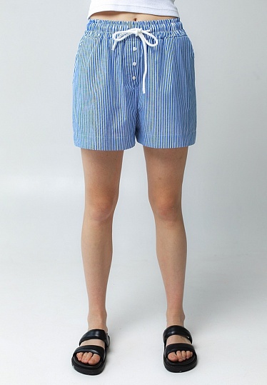 Week women's striped elasted bulk shorts 242-05-002, фото 2 
